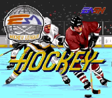 EA Hockey (Europe) screen shot title